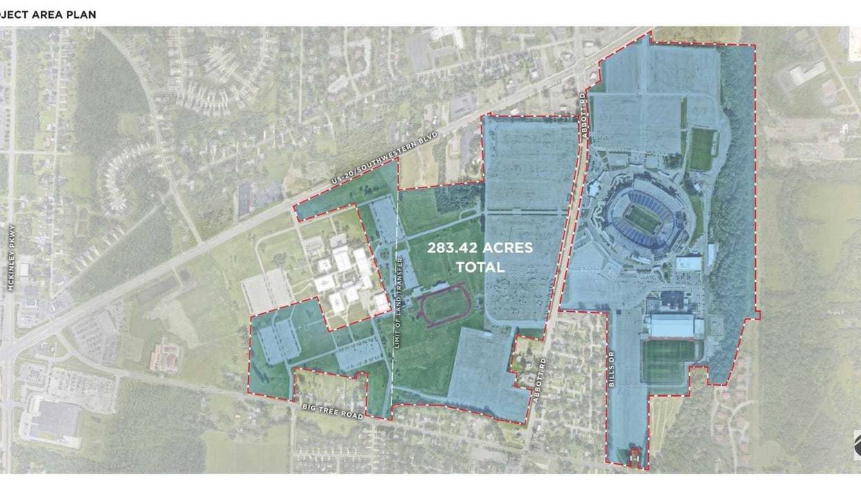 Bills stadium project area plan