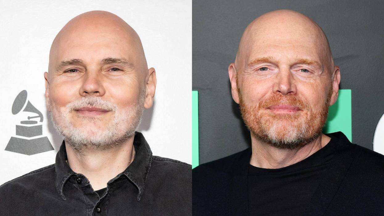 Billy Corgan and Bill Burr