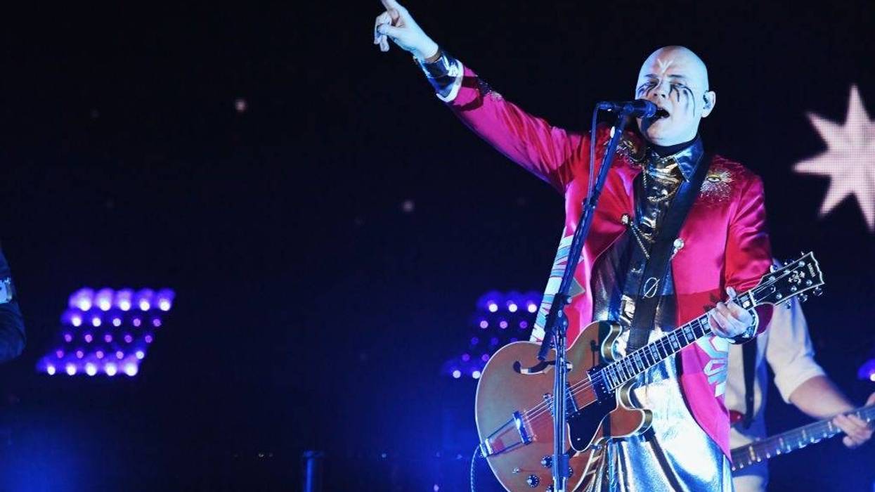 Billy Corgan from The Smashing Pumpkins