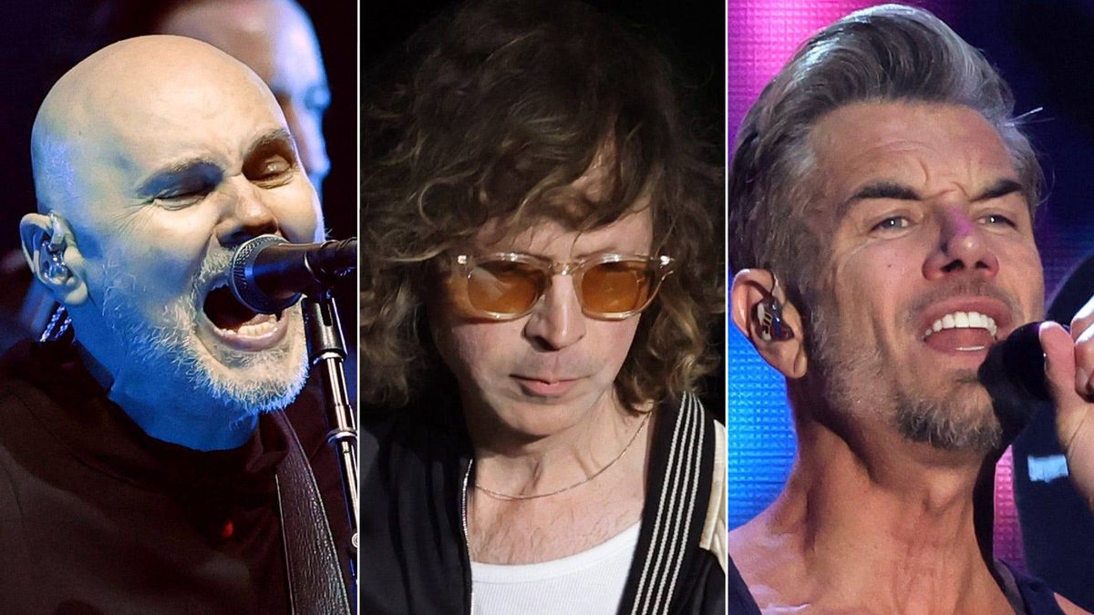 Billy Corgan of The Smashing Pumpkins, Beck, 311's Nick Hexum