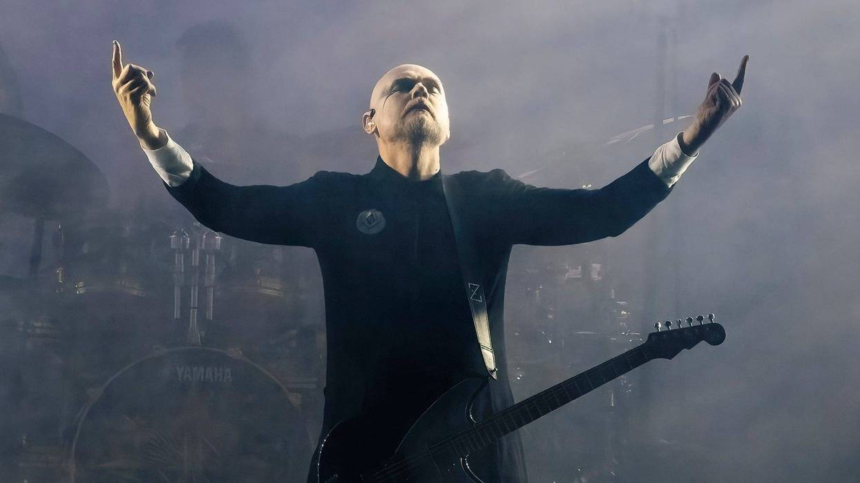 Billy Corgan of The Smashing Pumpkins