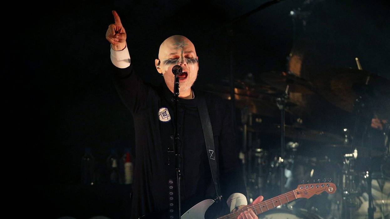 Billy Corgan of The Smashing Pumpkins