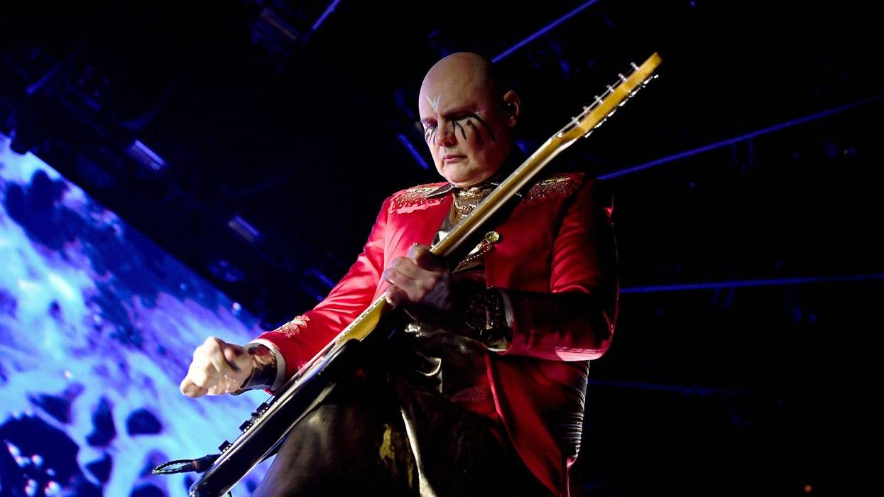 Billy Corgan of The Smashing Pumpkins
