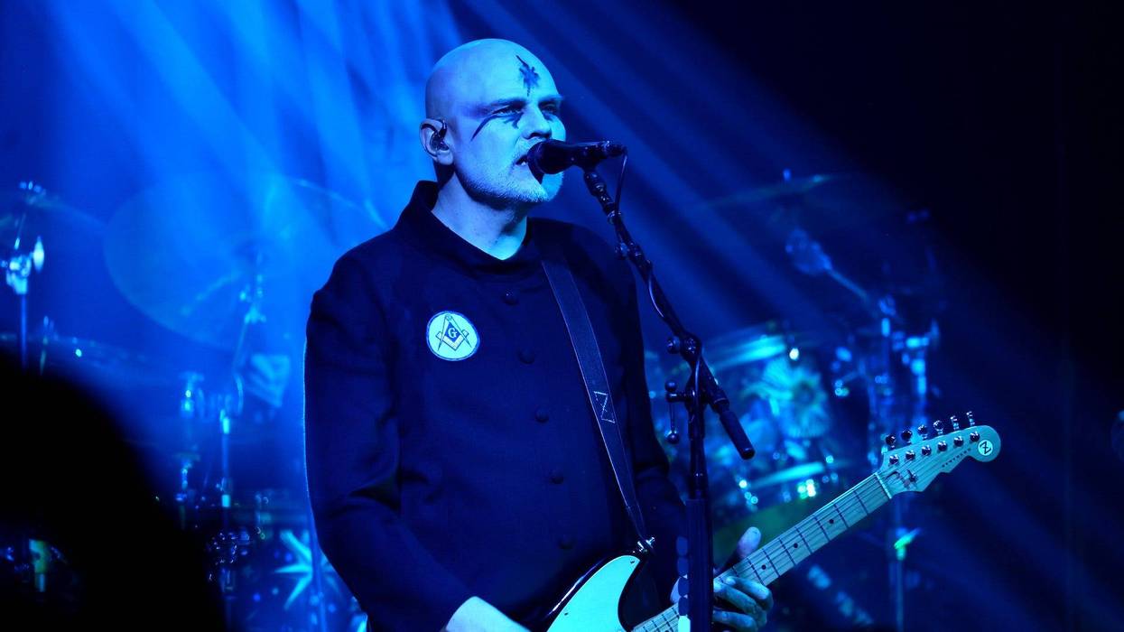 Billy Corgan of The Smashing Pumpkins