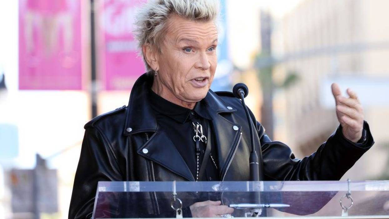 Billy Idol at Hollywood Walk of Fame