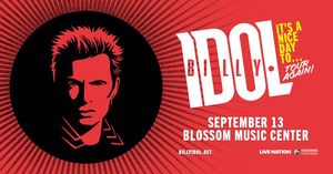 Billy Idol at Blossom Music Center
