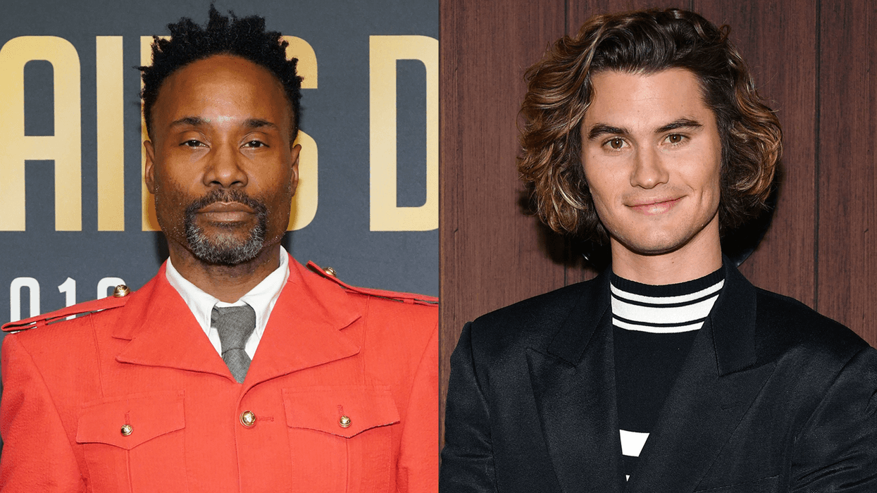 Billy Porter and Chase Stokes