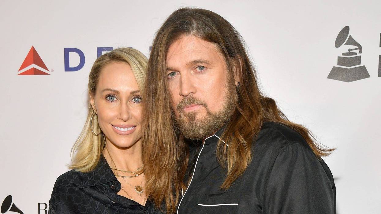 Billy Ray Cyrus and Tish Cyrus