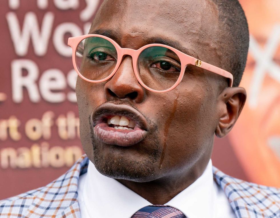 Bishop Lamor Whitehead cried as he recalled the robbery in Brooklyn on July 29, 2022