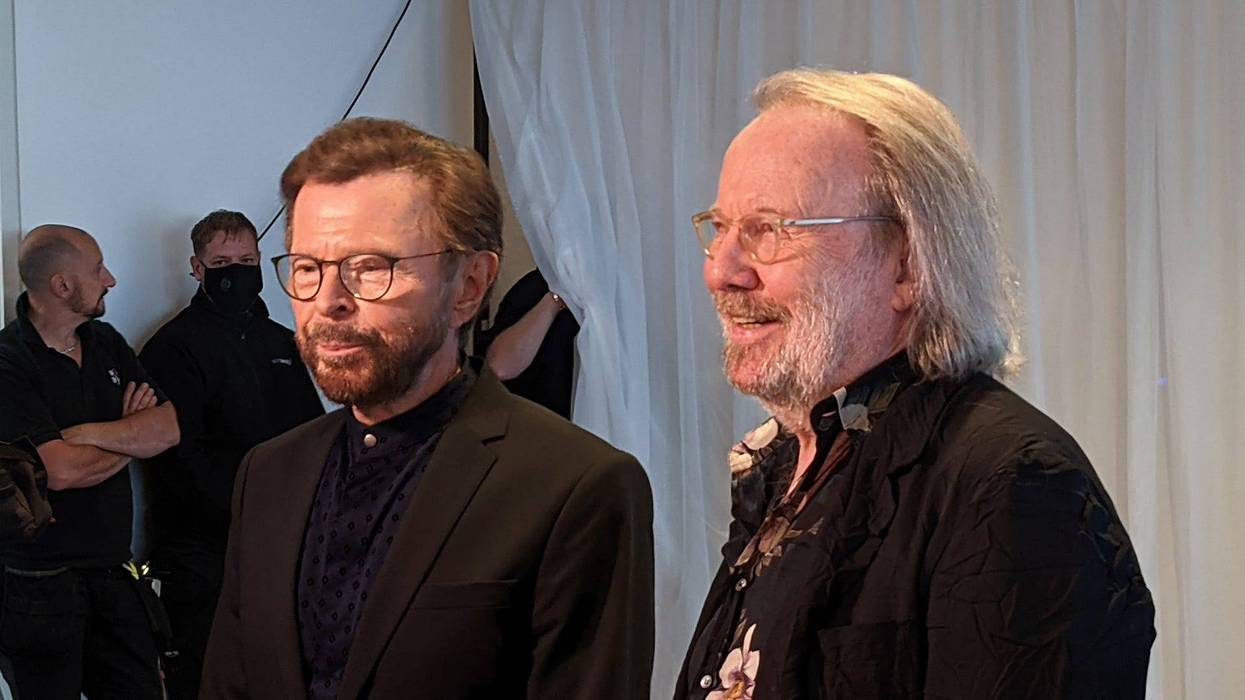 Björn Ulvaeus and Benny Andersson of Abba