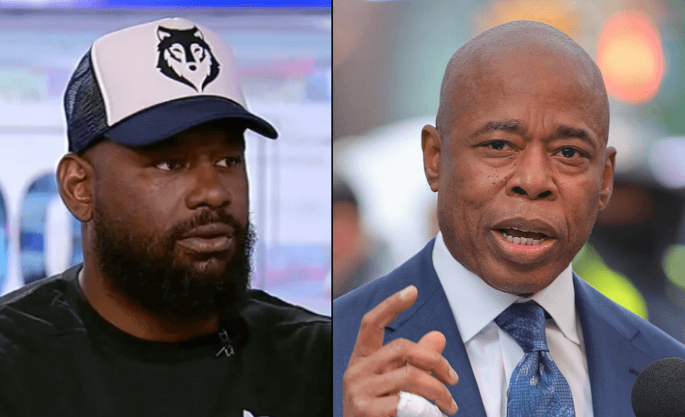 Black Lives Matter of Greater New York co-founder Hawk Newsome reportedly called Mayor Adams "a white man in blackface"