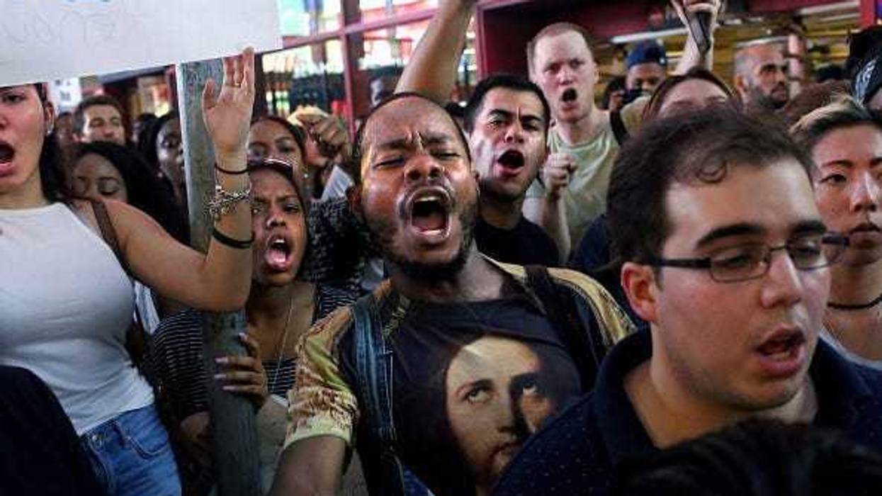 Black Lives Matter protestors
