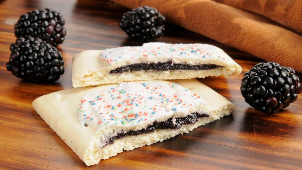 Blackberry toaster pastries