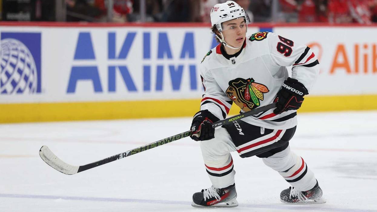 Blackhawks forward Connor Bedard
