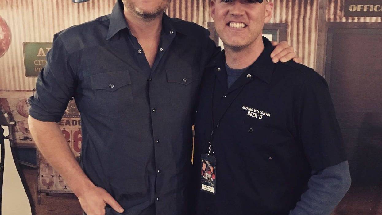 blake shelton and drew walker march 2017