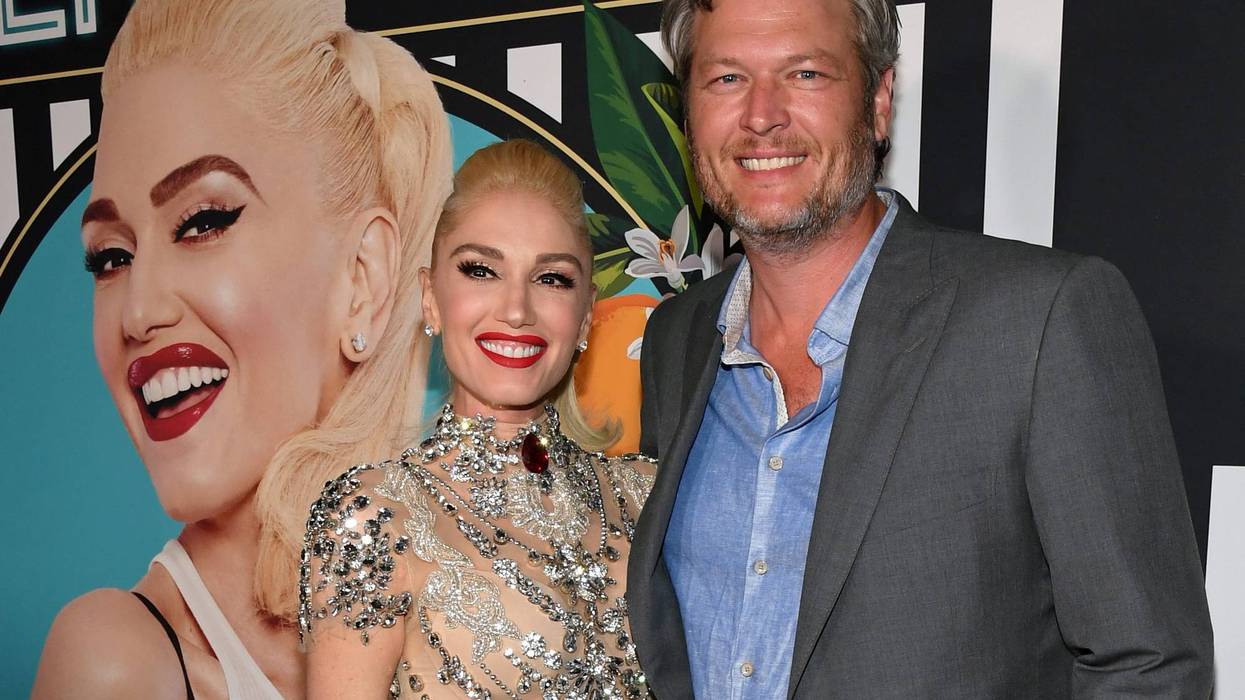 Blake Shelton and Gwen Stefani
