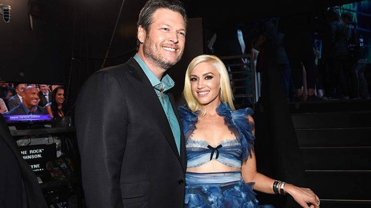 Blake Shelton and Gwen Stefani