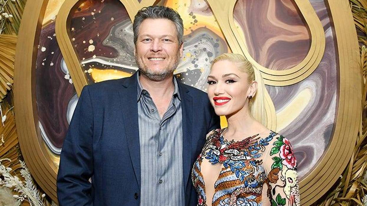 Blake Shelton and Gwen Stefani