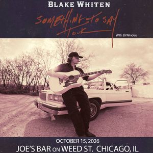 Blake Whiten at Joe's on Weed