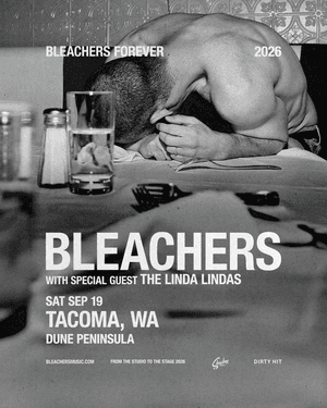 107.7 The End Presents Bleachers at Dune Peninsula