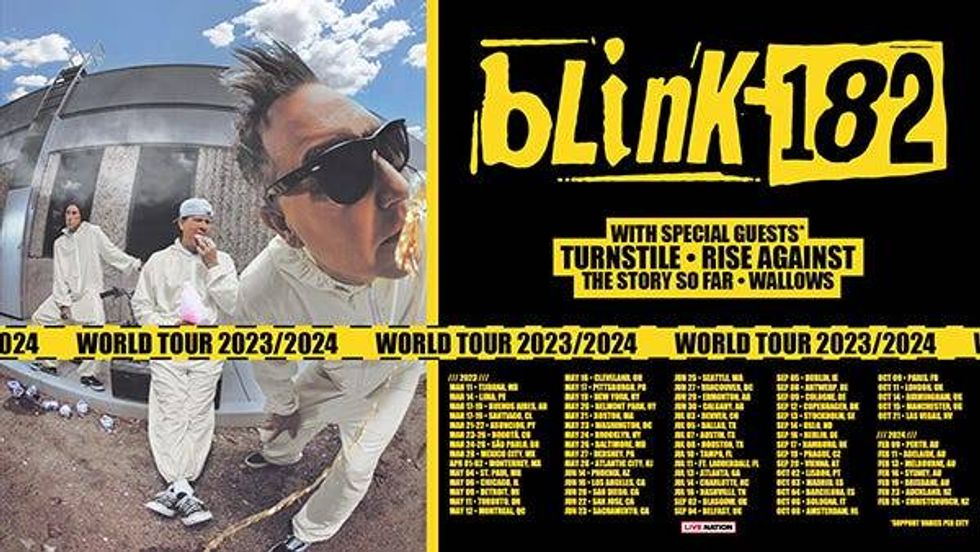 Blink-182 2023/2024 Tour Dates