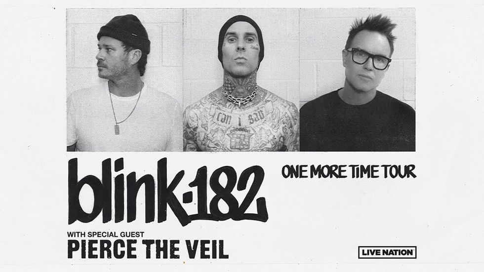 Blink-182 with Pierce The Veil