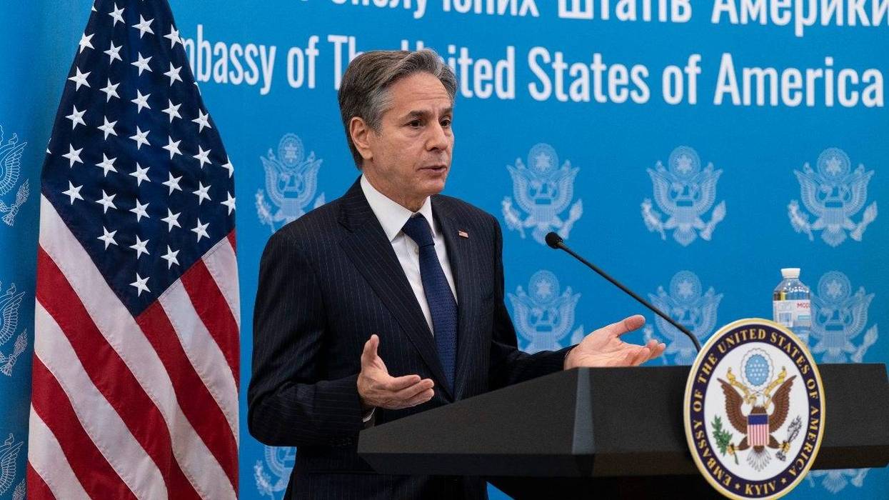 Blinken urges unity to fight 'relentless' Russian aggression