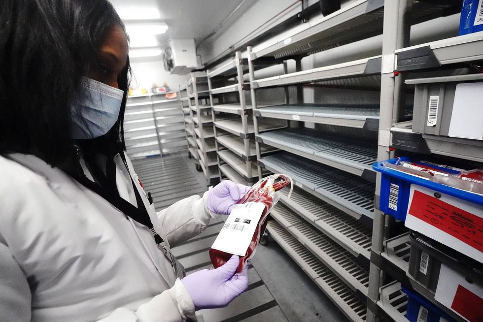 blood shortage in St. Louis