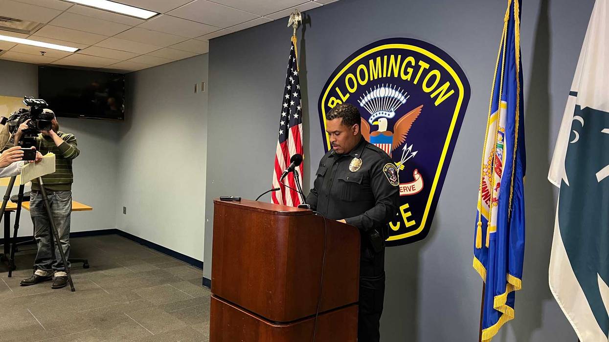 Bloomington Police Chief Booker Hodges