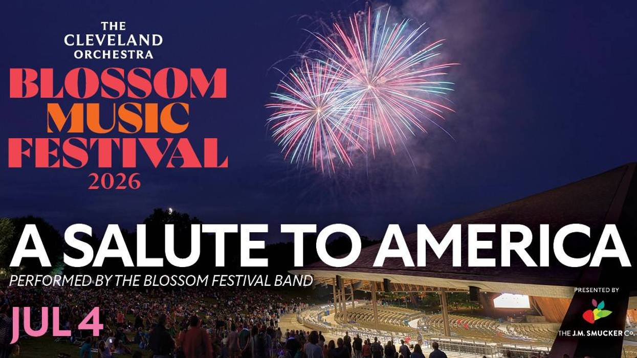 Blossom Music Festival 2026: A Salute to America, Jul 4. Fireworks over a crowded amphitheater.