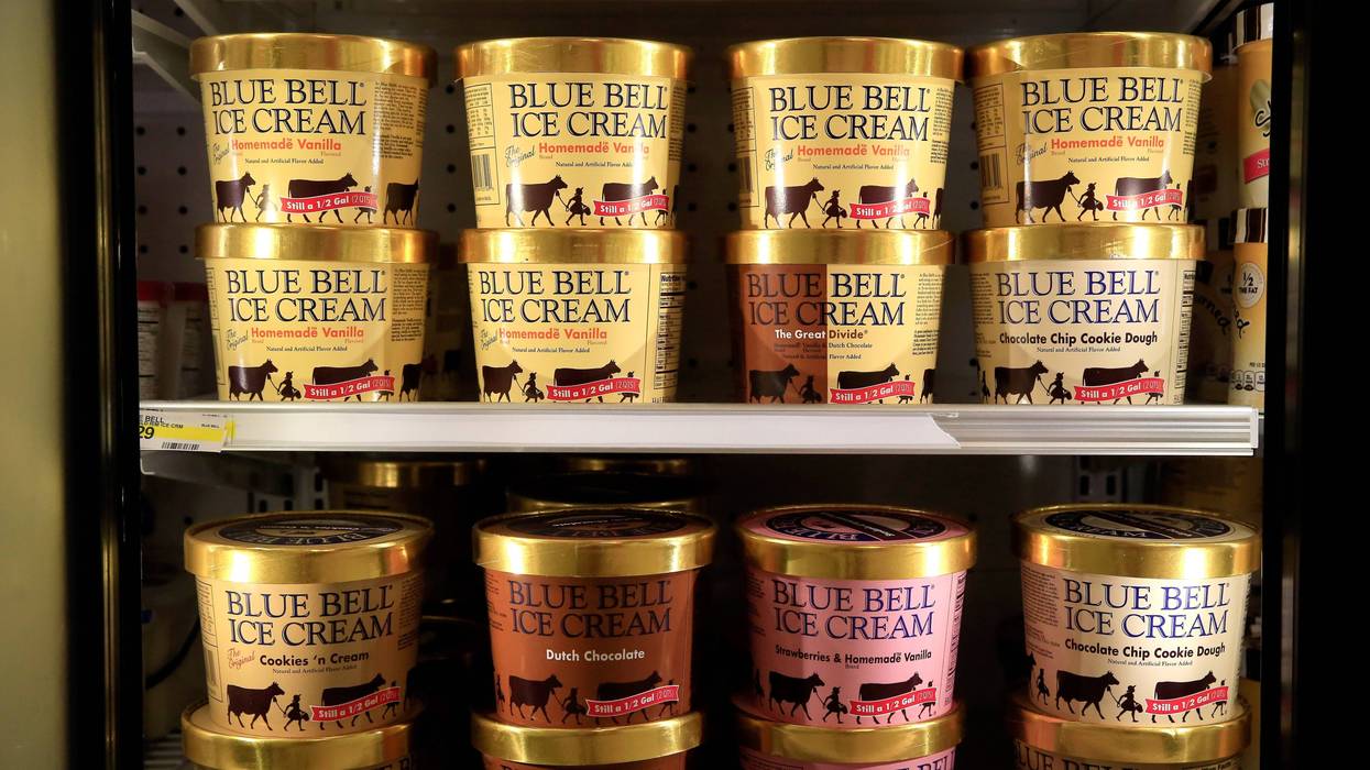 Blue Bell ice cream