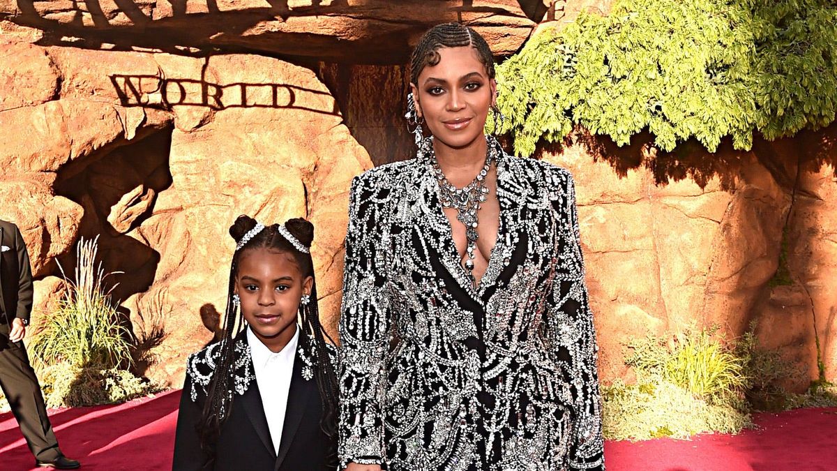 Blue Ivy and Beyoncé