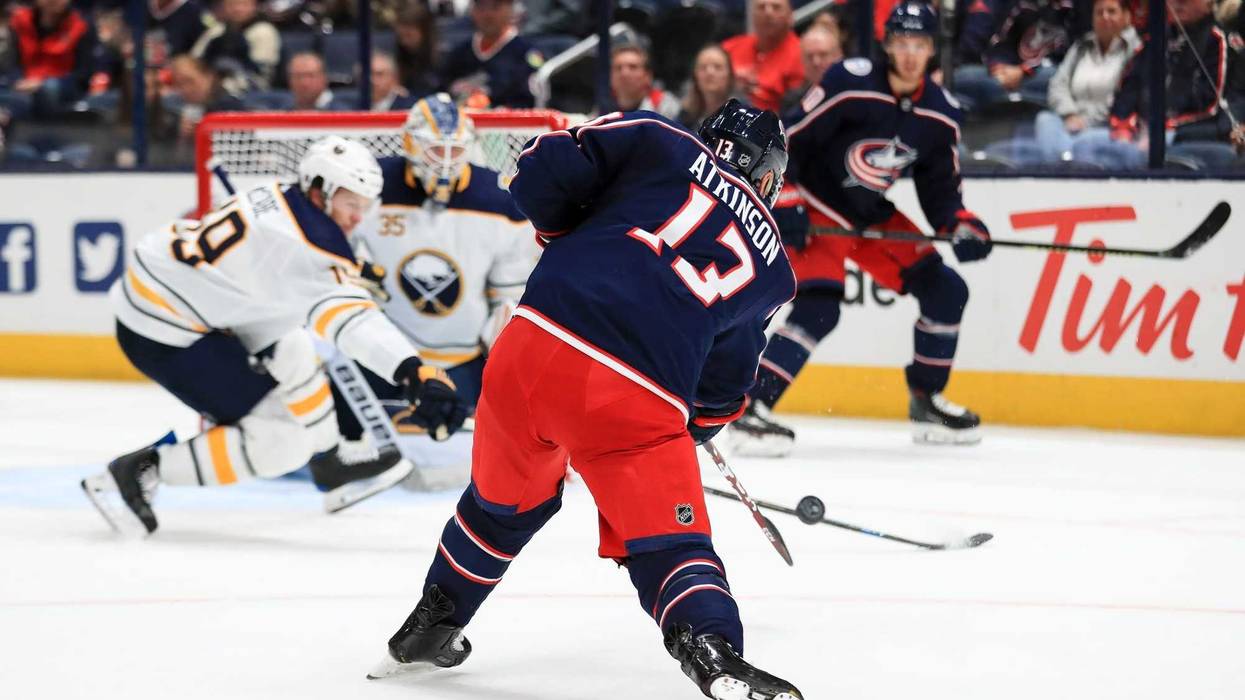 Blue Jackets right wing Cam Atkinson