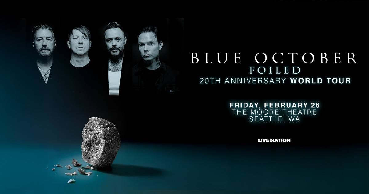 Blue October at The Moore Theatre