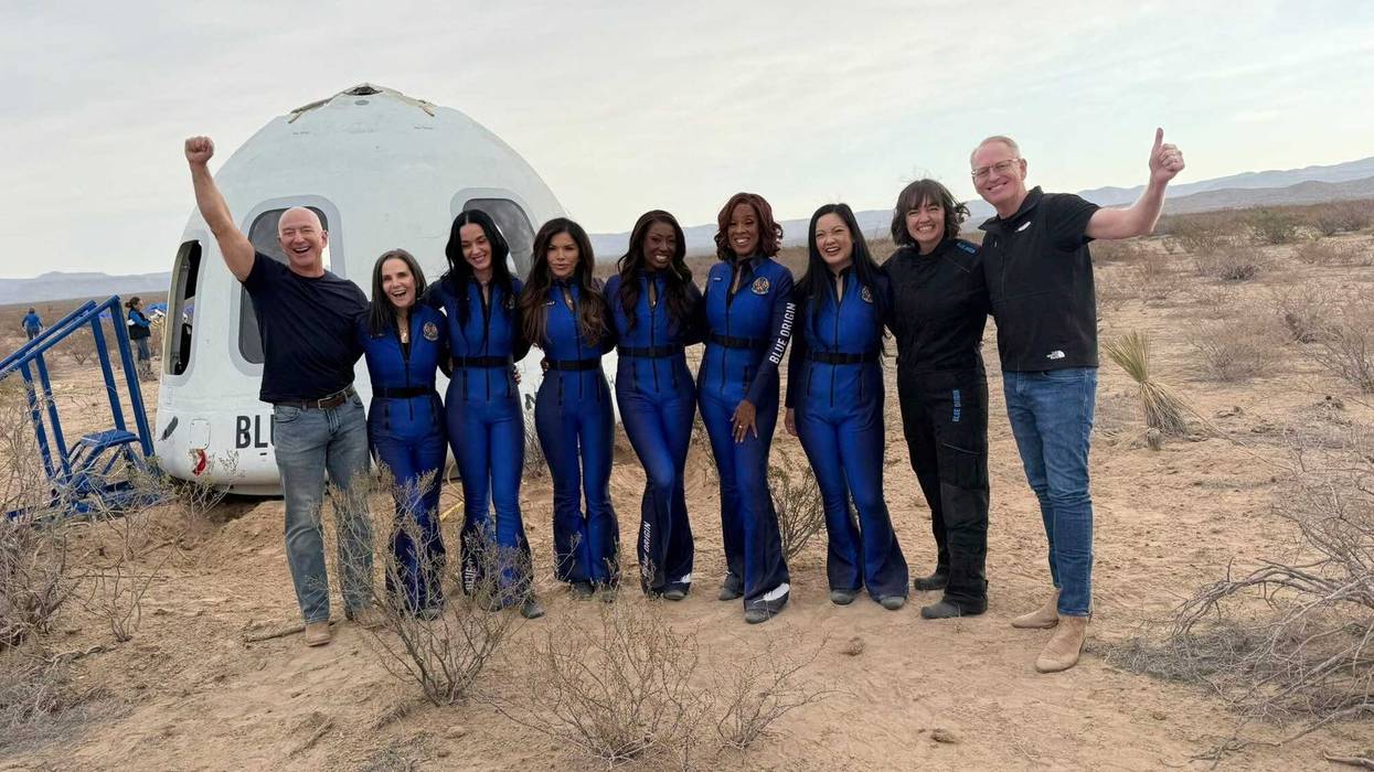 Blue Origin-Celebrity Launch