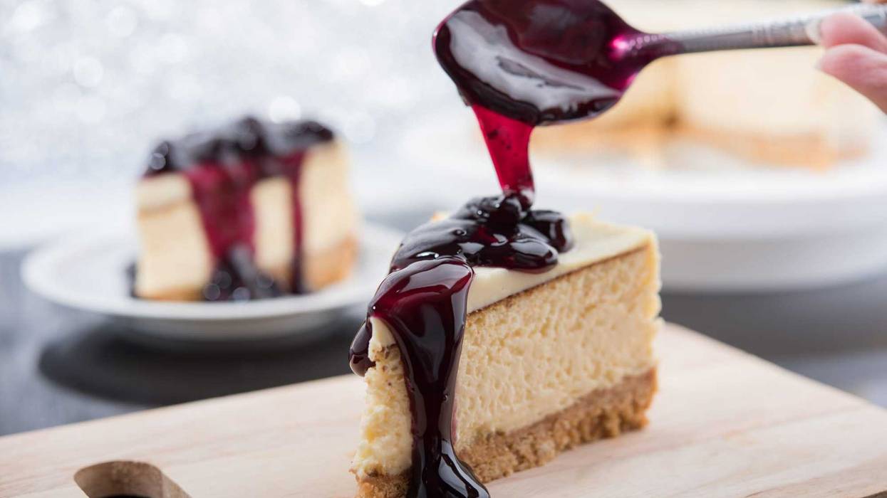 blueberry cheesecake