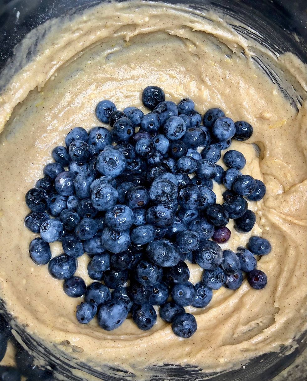 Blueberry & Lemon Blondies