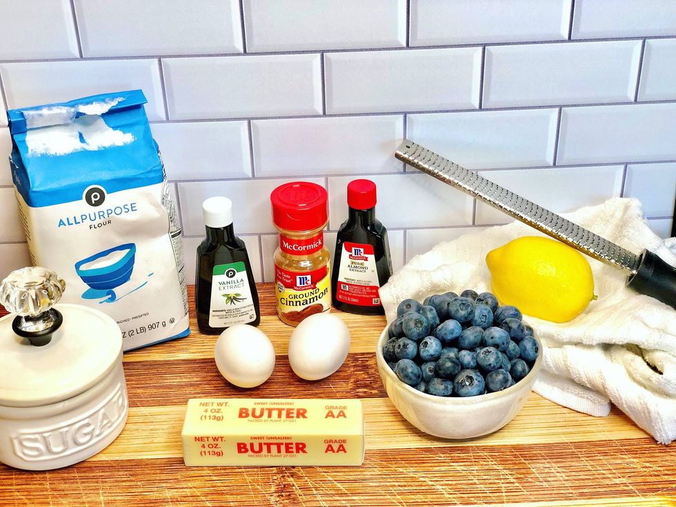 Blueberry & Lemon Blondies