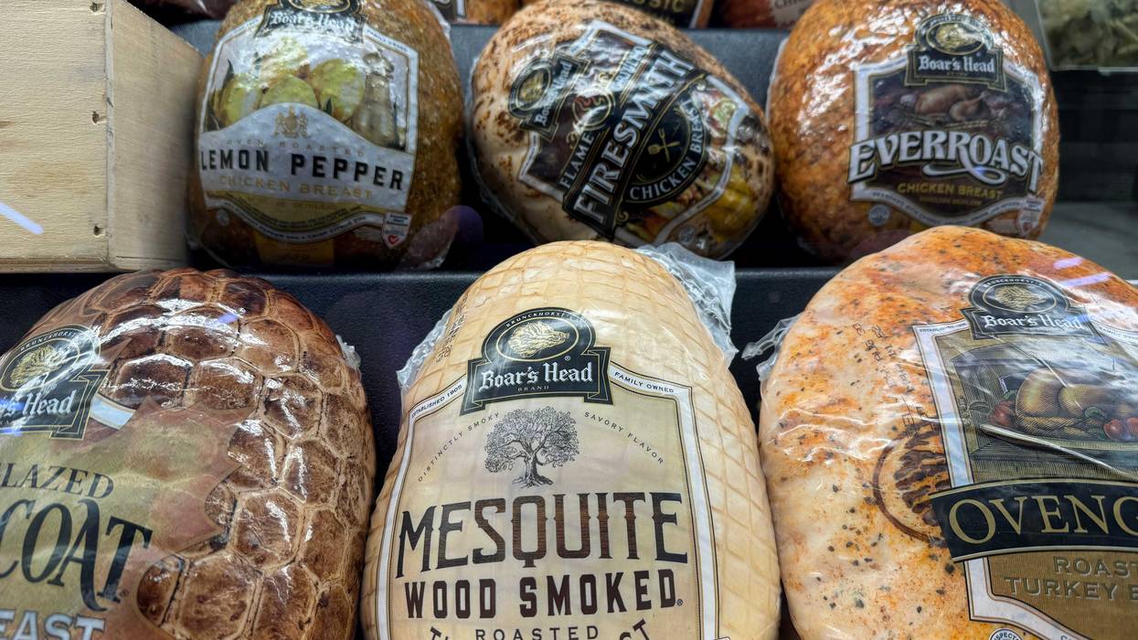 Boar's Head meats in a supermarket deli case