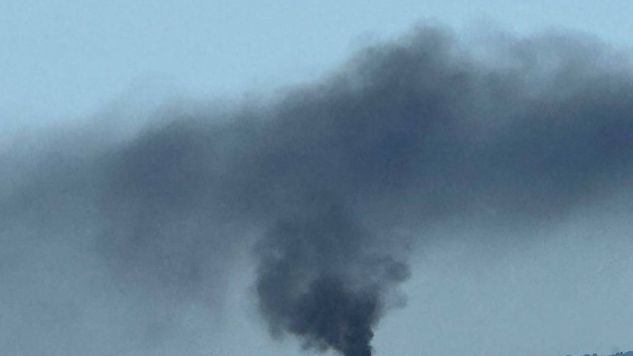 Boat fire