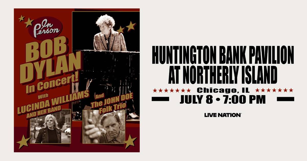 Bob Dylan at Huntington Bank Pavilion