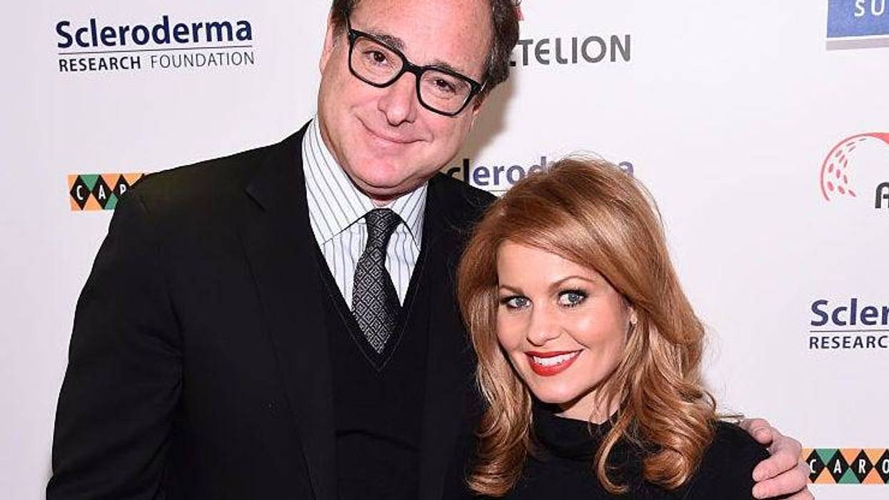 Bob Saget and Candace Cameron Bure