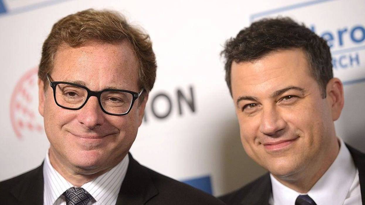 Bob Saget and Jimmy Kimmel