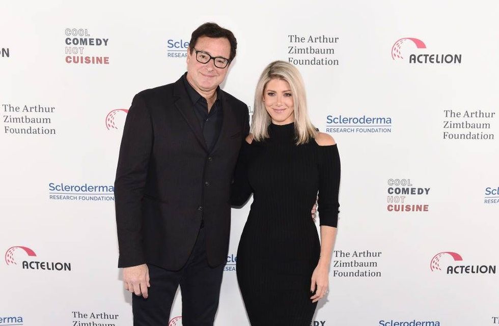Bob Saget and Kelly Rizzo attend Scleroderma Research Foundation