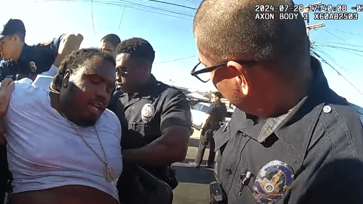 bodycam video of alexander mitchell being handcuffed