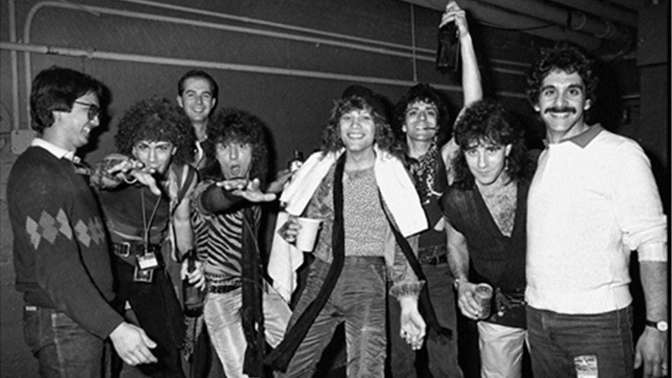 Bon Jovi hanging with KISW