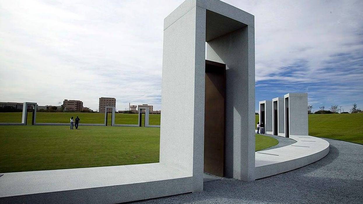 Bonfire Memorial on the campus of theTexas A&M University