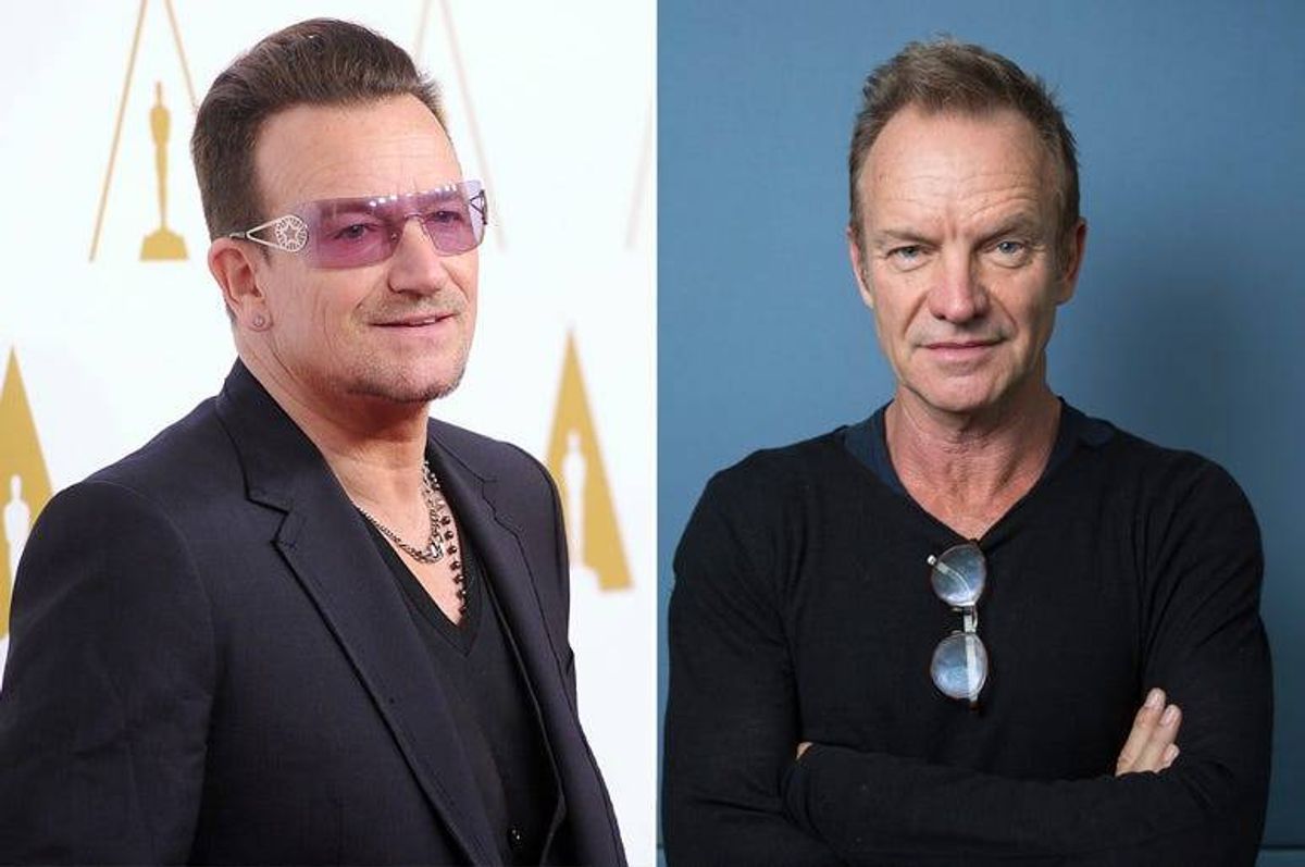 Bono and Sting