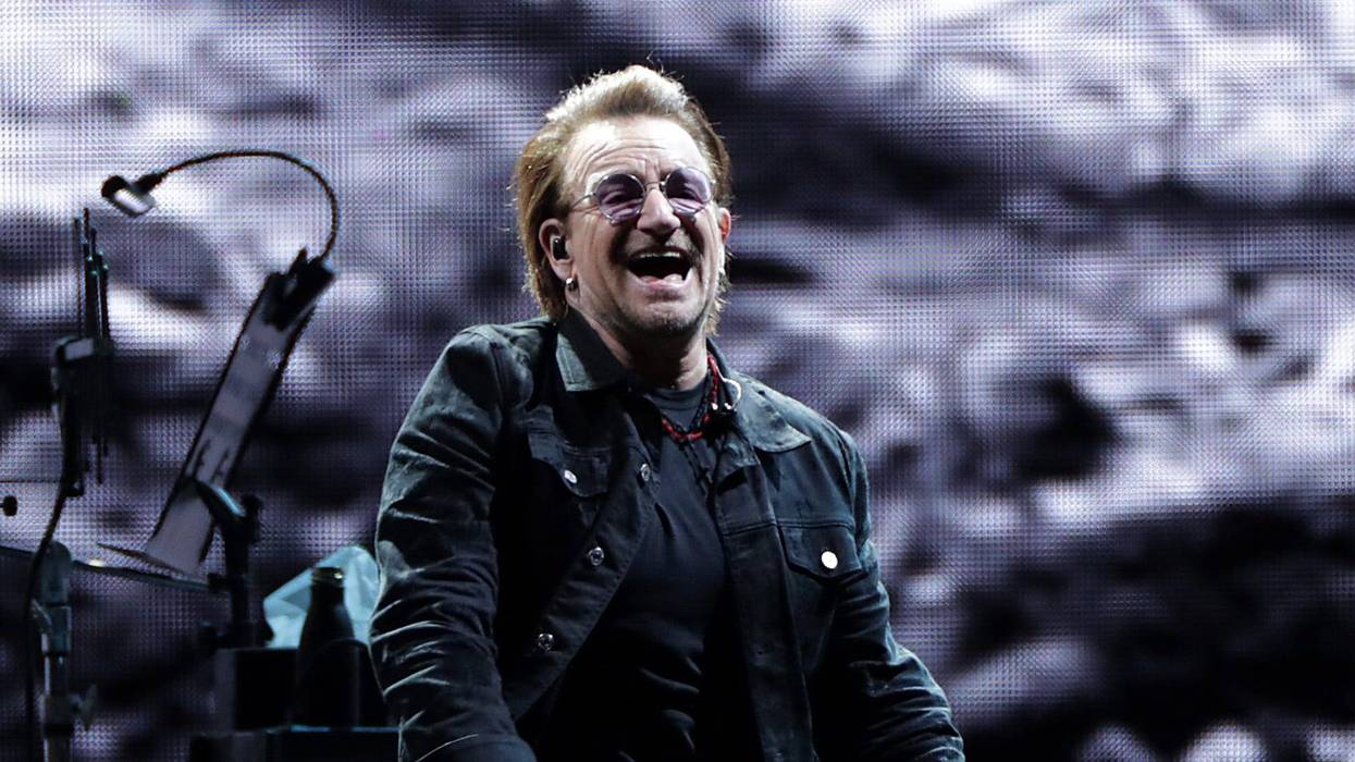 Bono of U2