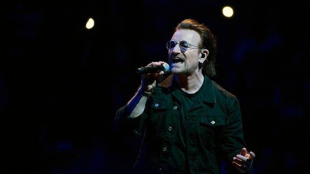 Bono, U2, Concert, Singing, Wells Fargo Center, 2018